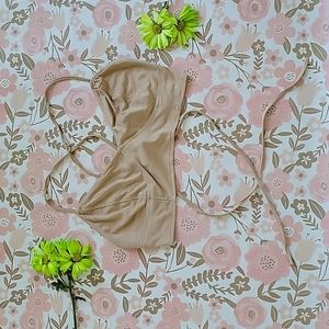 Kendall & Kylie Suede Lace up Crop